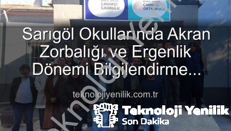 Sarıgöl Okullarında Akran Zorbalığı ve Ergenlik Dönemi Bilgilendirme Seminerleri: Farkındalık Artıyor