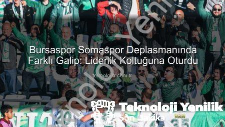 Somaspor Evinde Bursaspor’a Farklı Yenildi: Ligde Düşme Hattı Tehlikesi Büyüyor