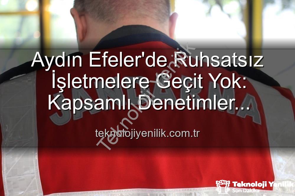 ruhsatsız işletme - Aydın Efeler'de Ruhsatsız İşletmelere Geçit Yok: Kapsamlı Denetimler Sonucu 5 İşletmeye Yaptırım Uygulandı